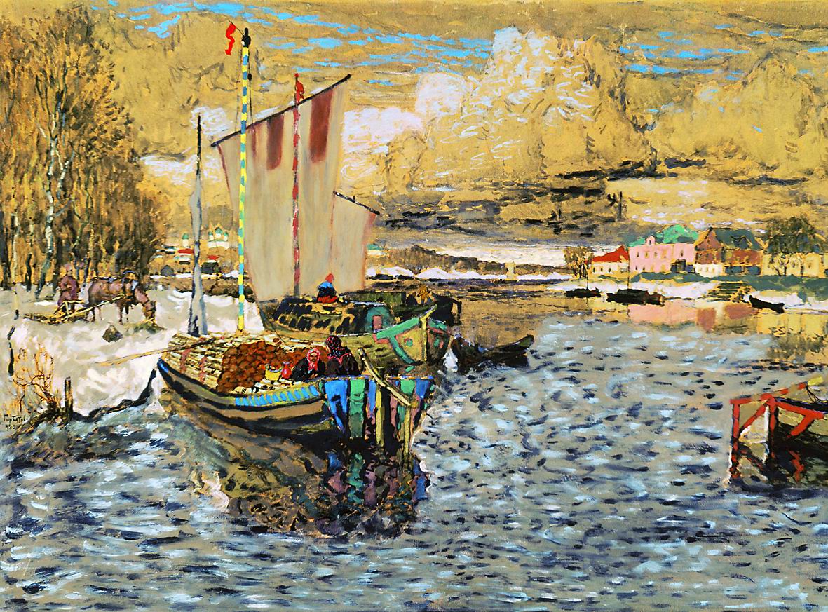 Горбатов. Городской пейзаж. 1920