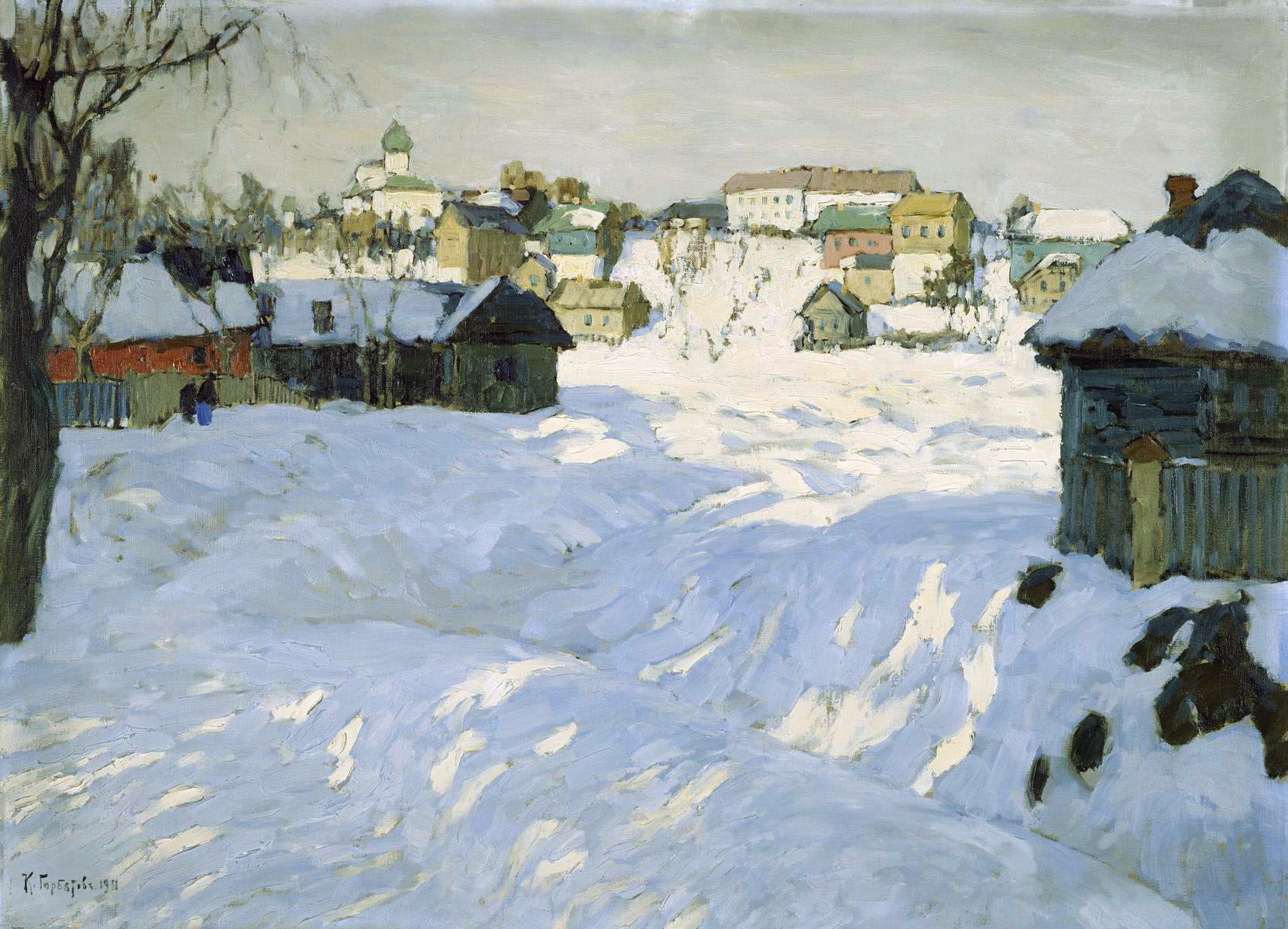 Горбатов. Старый город. Зима. 1911