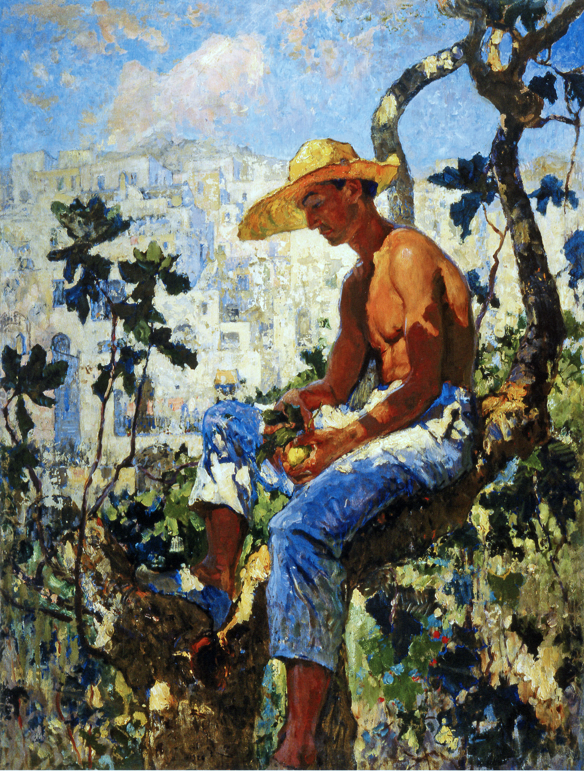 Горбатов. Итальянский садовник. 1926