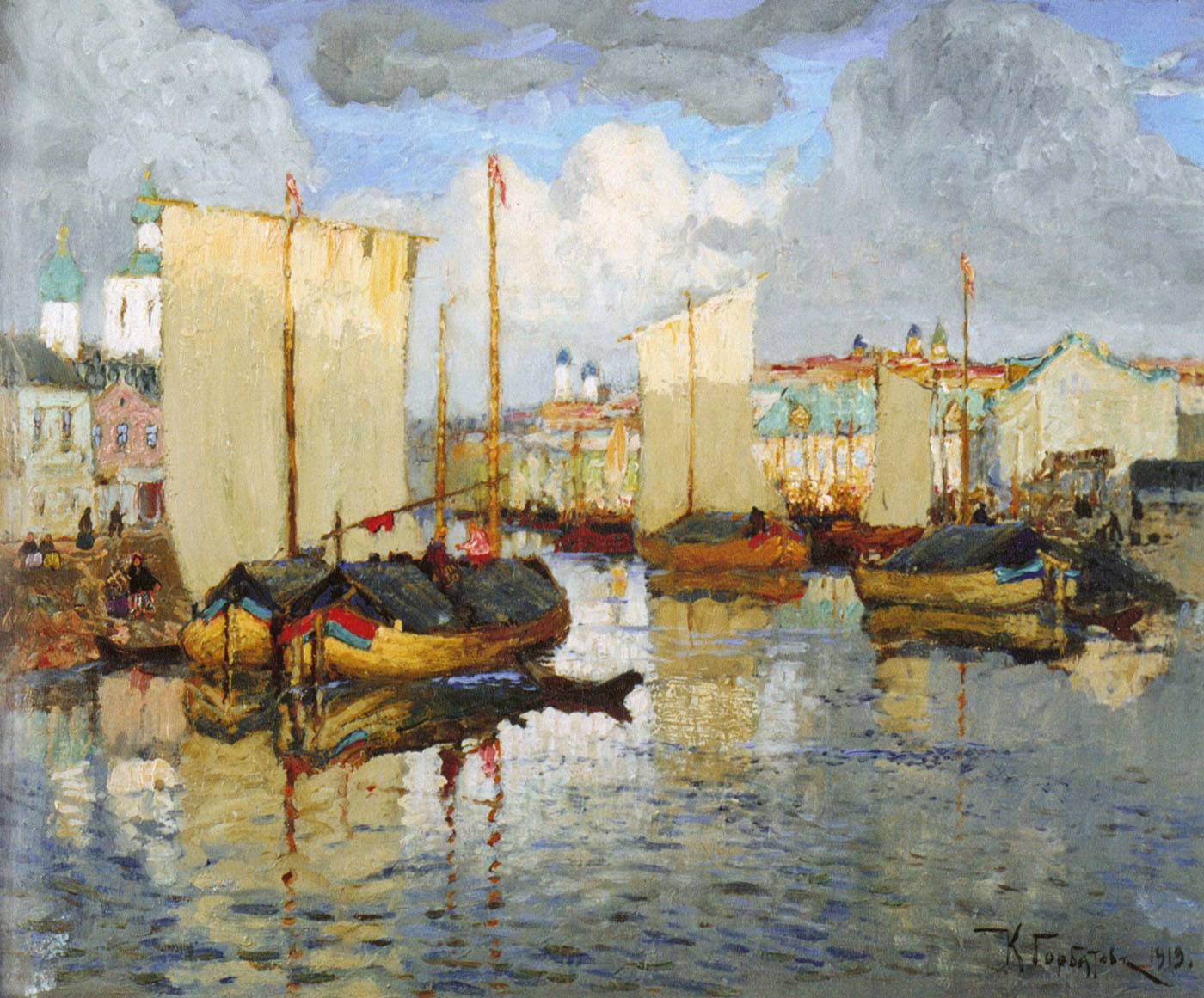 Горбатов. Псков. 1919