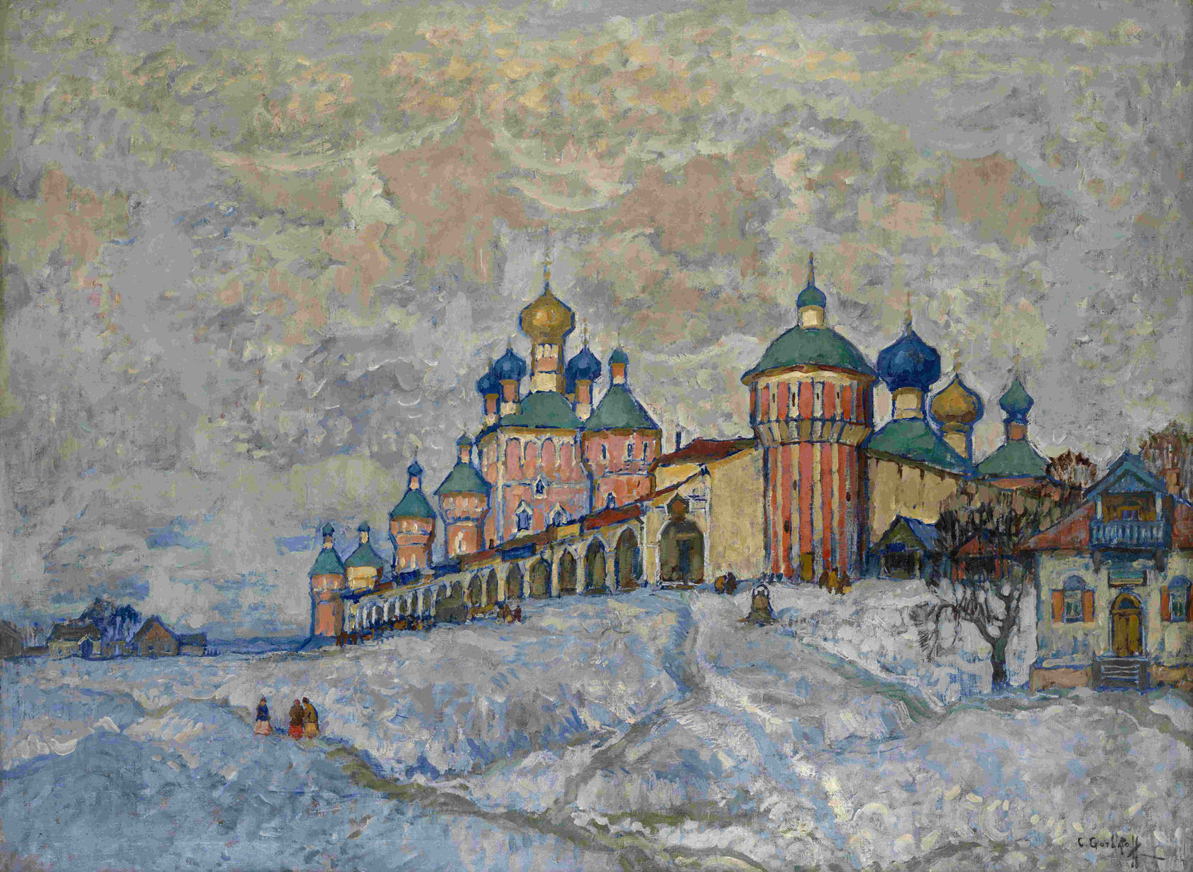 Горбатов. Вид монастыря. 1933