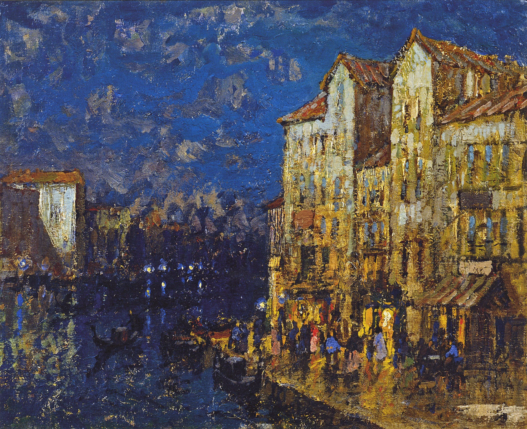Горбатов. Венецианская ночь. Начало 1930-х
