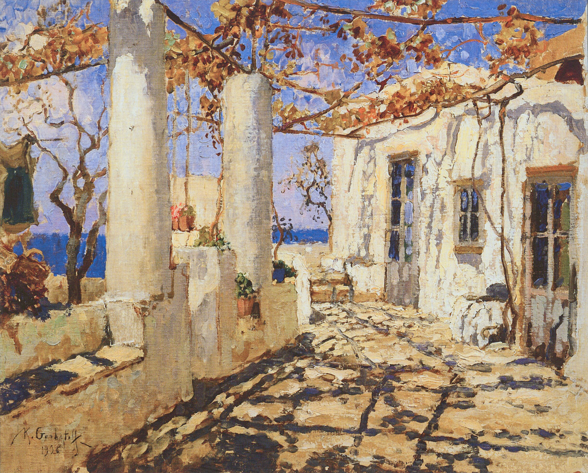Горбатов. Итальянский дом. 1926
