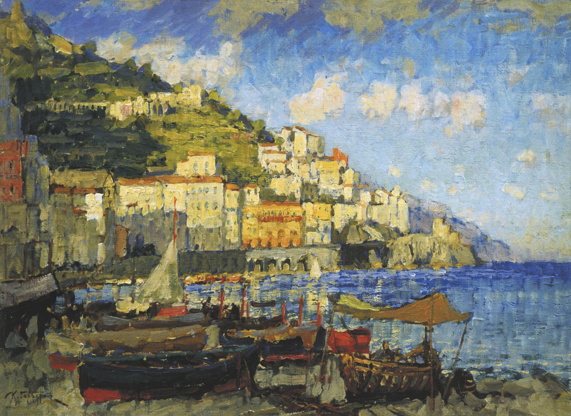 Горбатов. Амальфи. 1925-1927