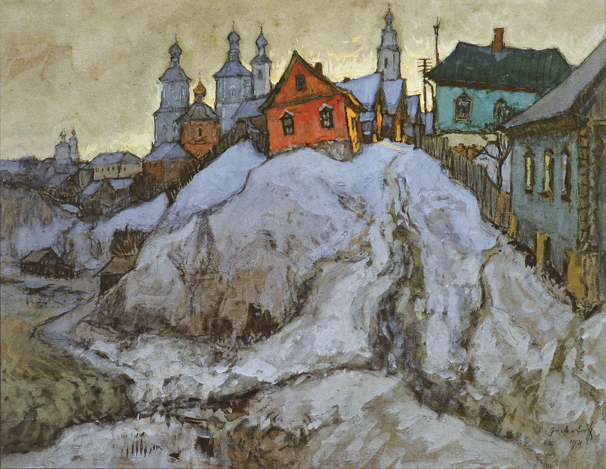 Горбатов. Вечер в русской провинции. 1931