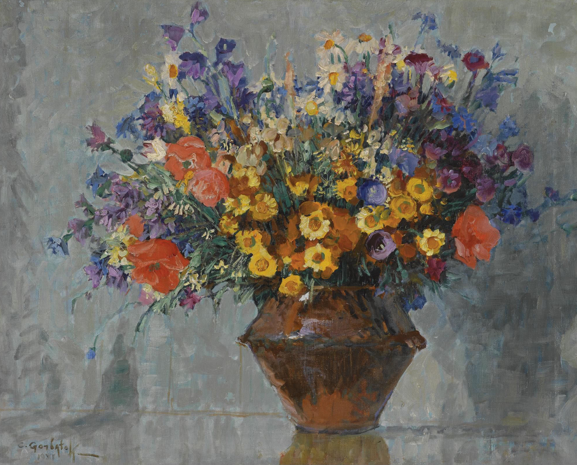 Горбатов. Букет цветов. 1931