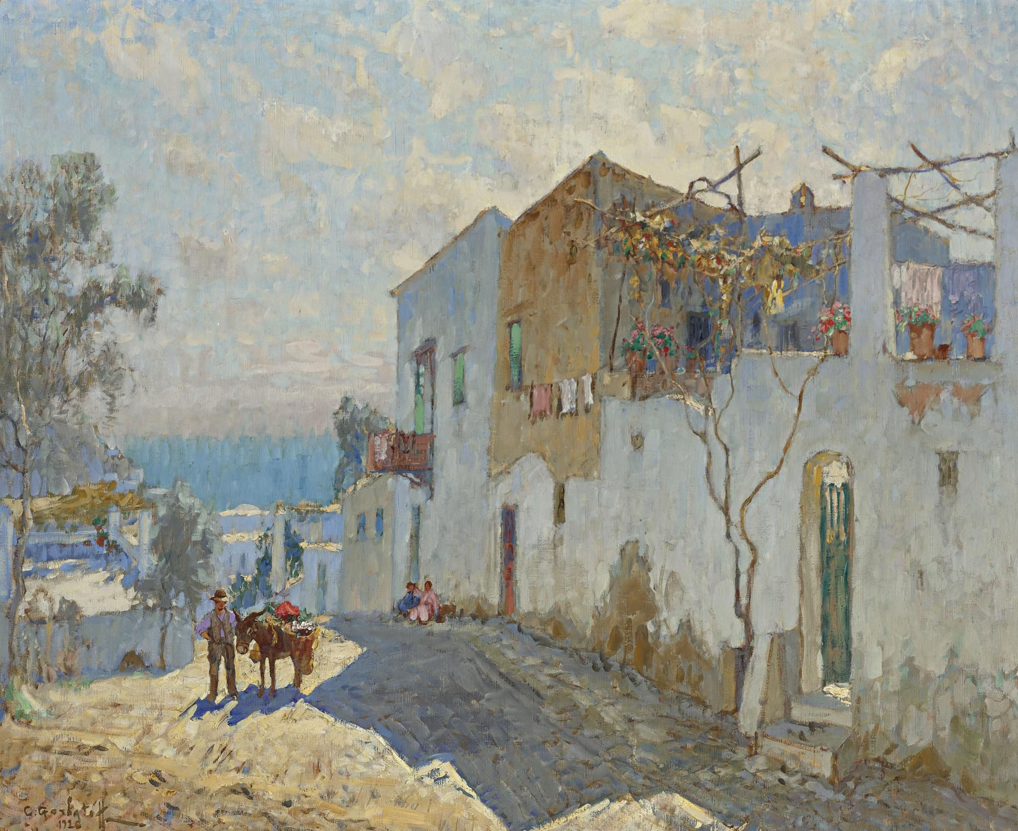 Горбатов. Жаркий день. Анакапри. 1926