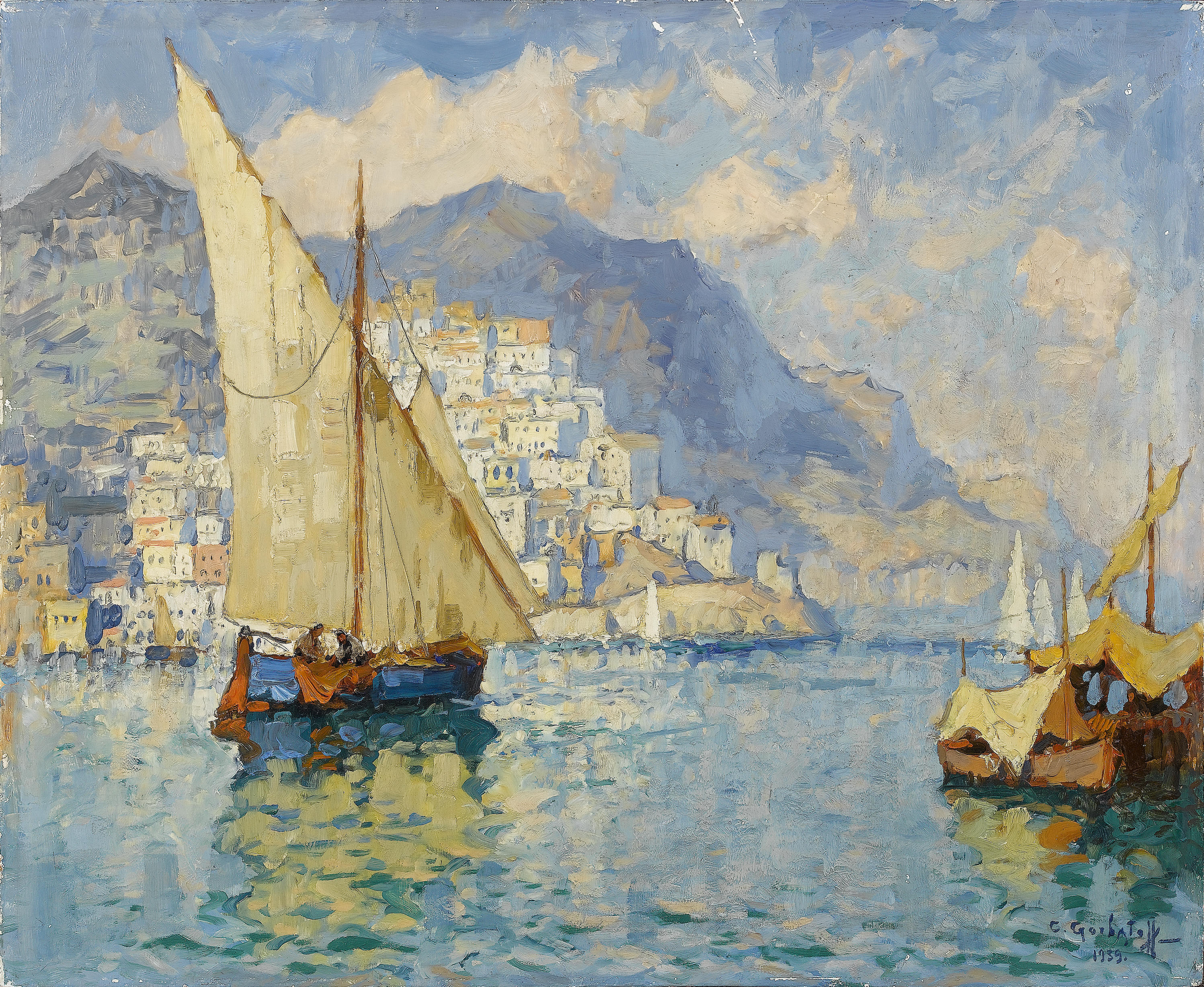 Горбатов. Амальфи. 1939