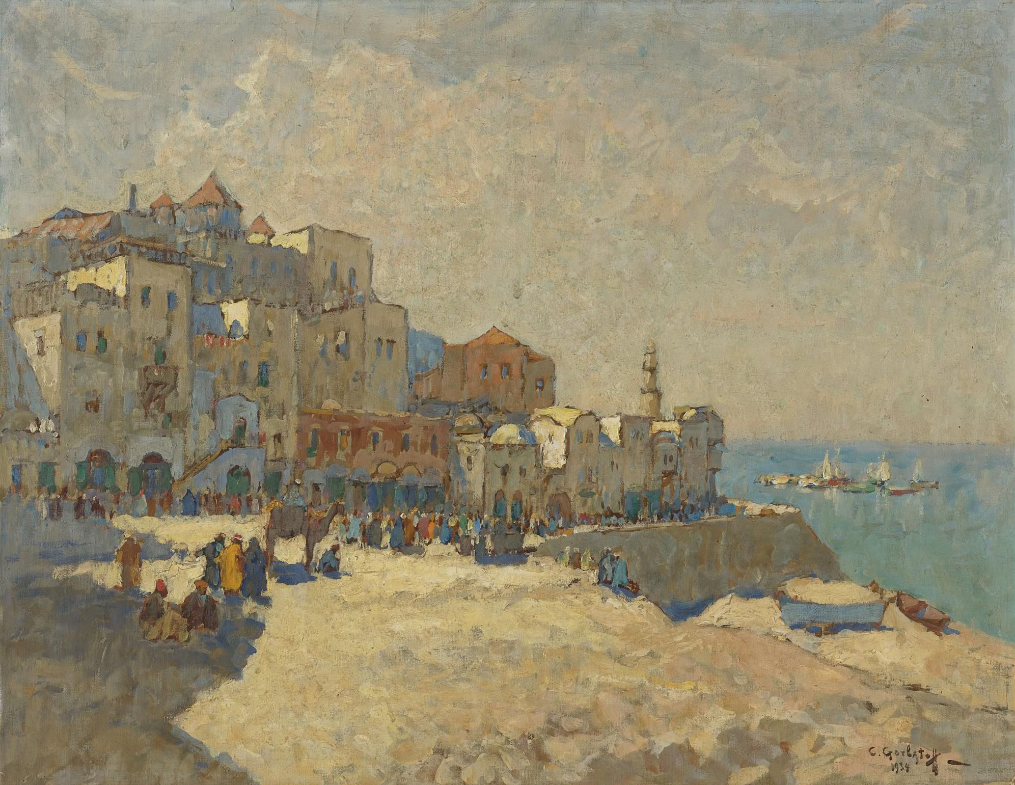 Горбатов. Святая Земля. 1934