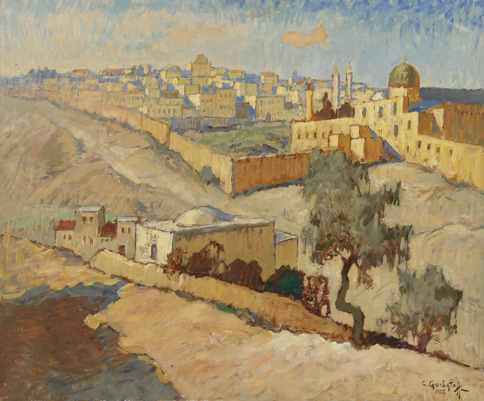 Горбатов. Иерусалим. 1935