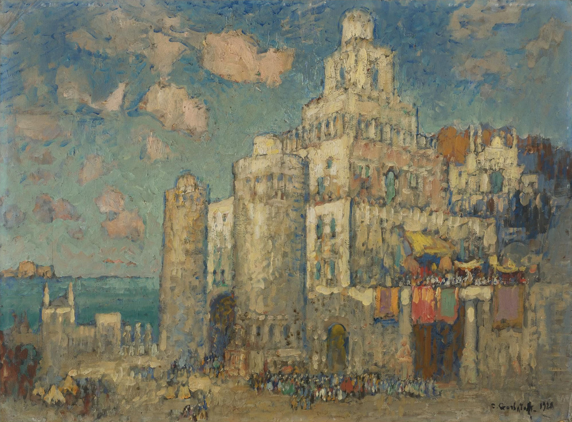 Горбатов. Деревня на востоке. 1928