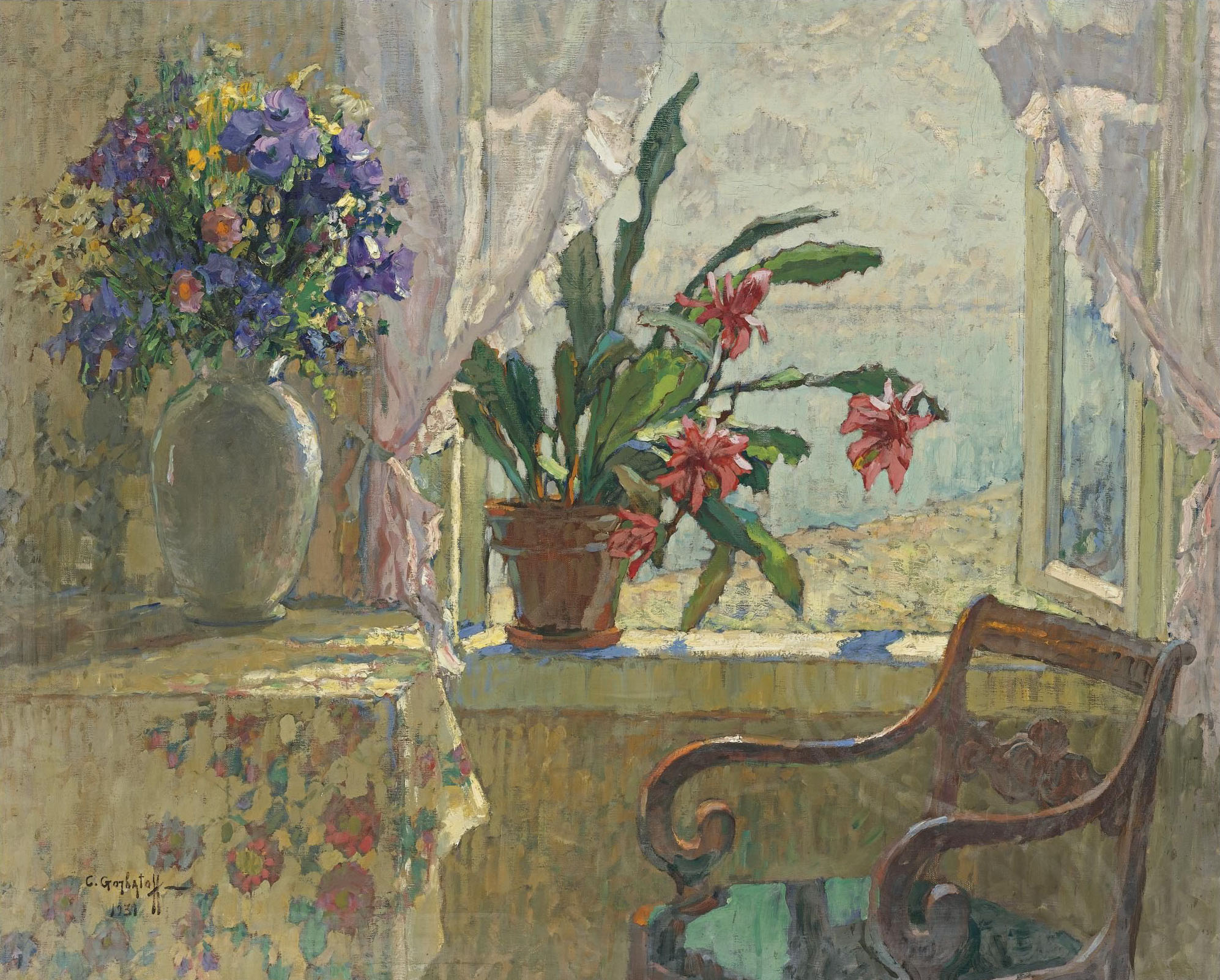 Горбатов. Открытое окно. 1931