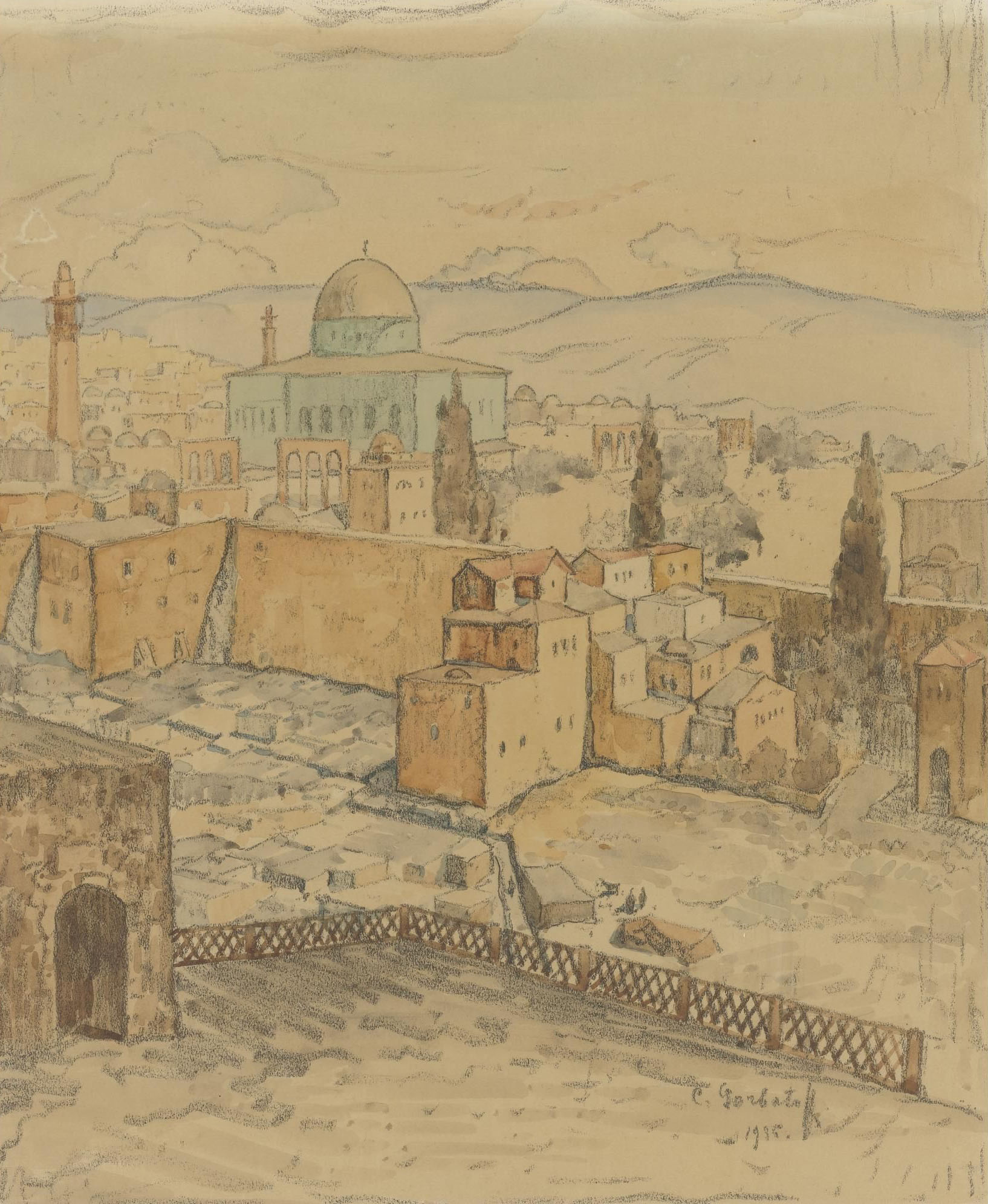 Горбатов. Стена плача. 1935