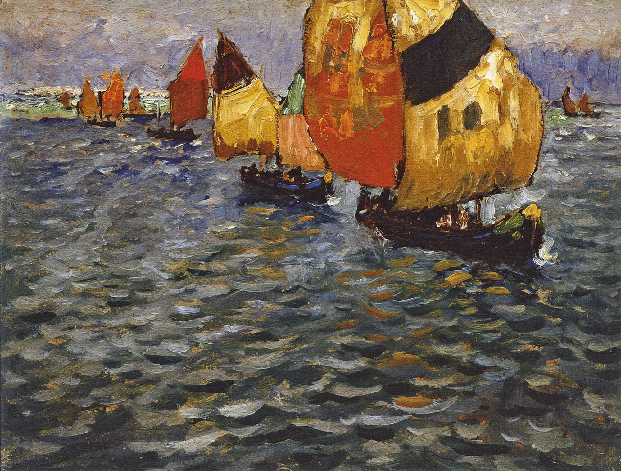 Горбатов. Парусники. 1926
