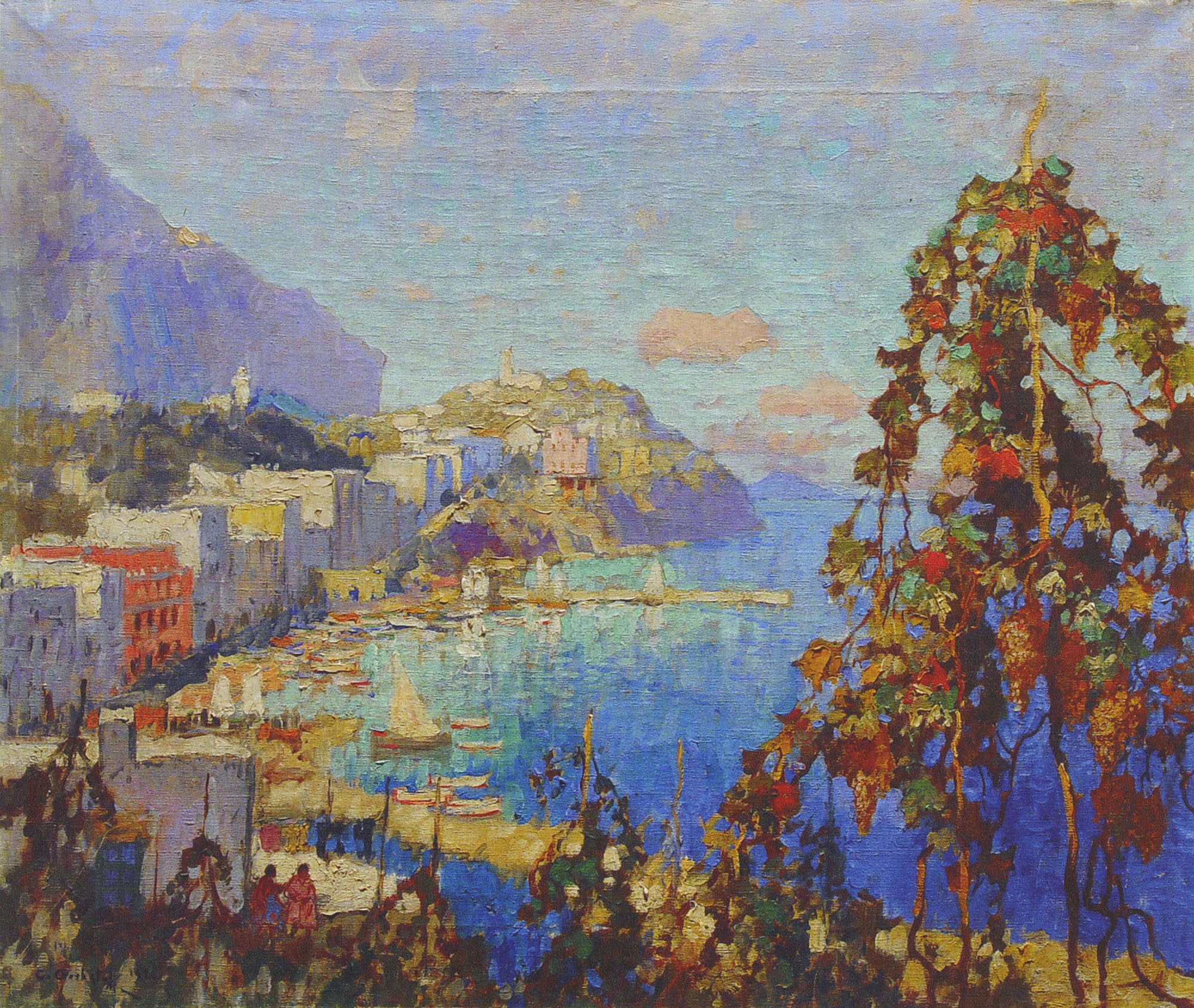 Горбатов. Капри. 1925