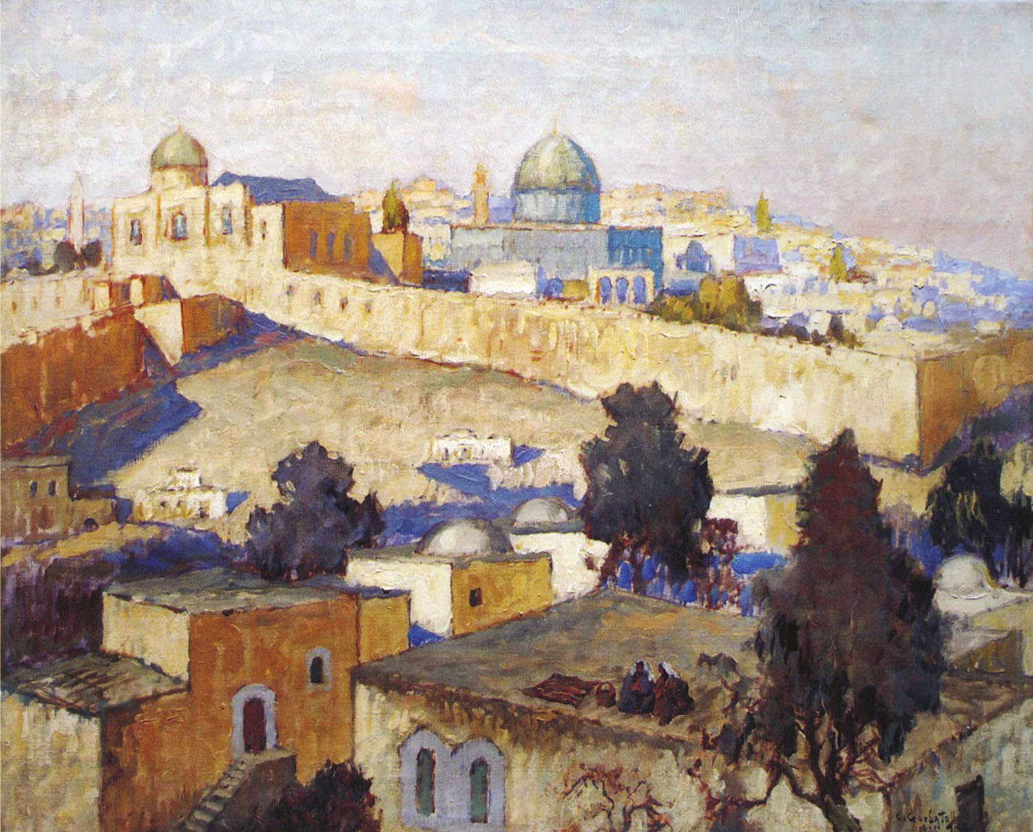 Горбатов. Иерусалим. 1935