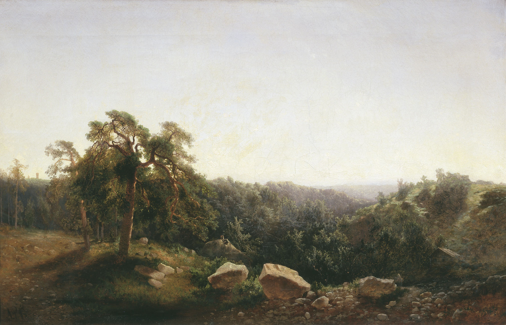 Богомолов-Романович. В окрестностях Ковно. 1861