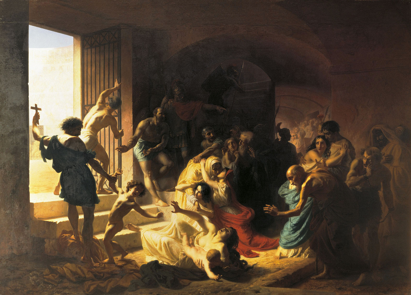 Флавицкий. Христианские мученики в Колизее. 1862