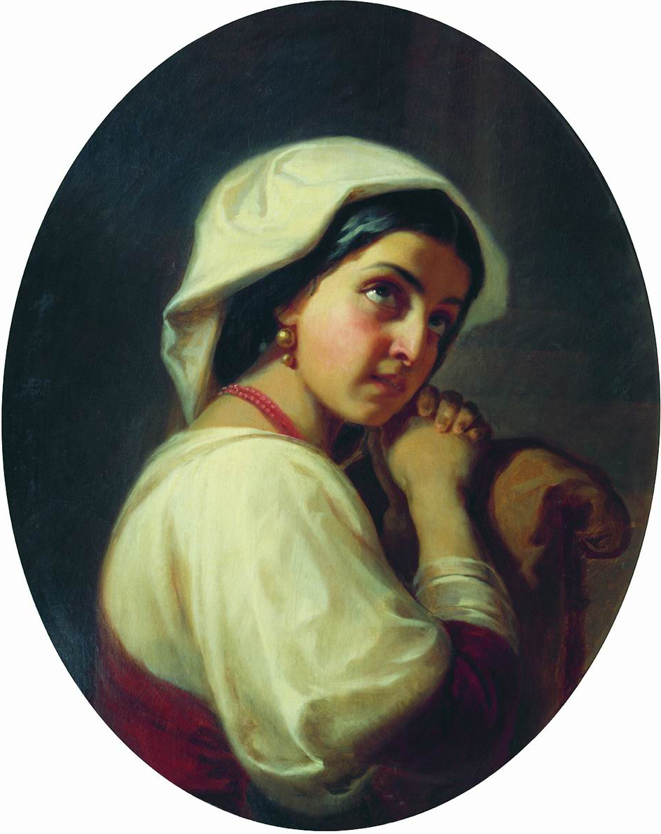 Флавицкий. Итальянка