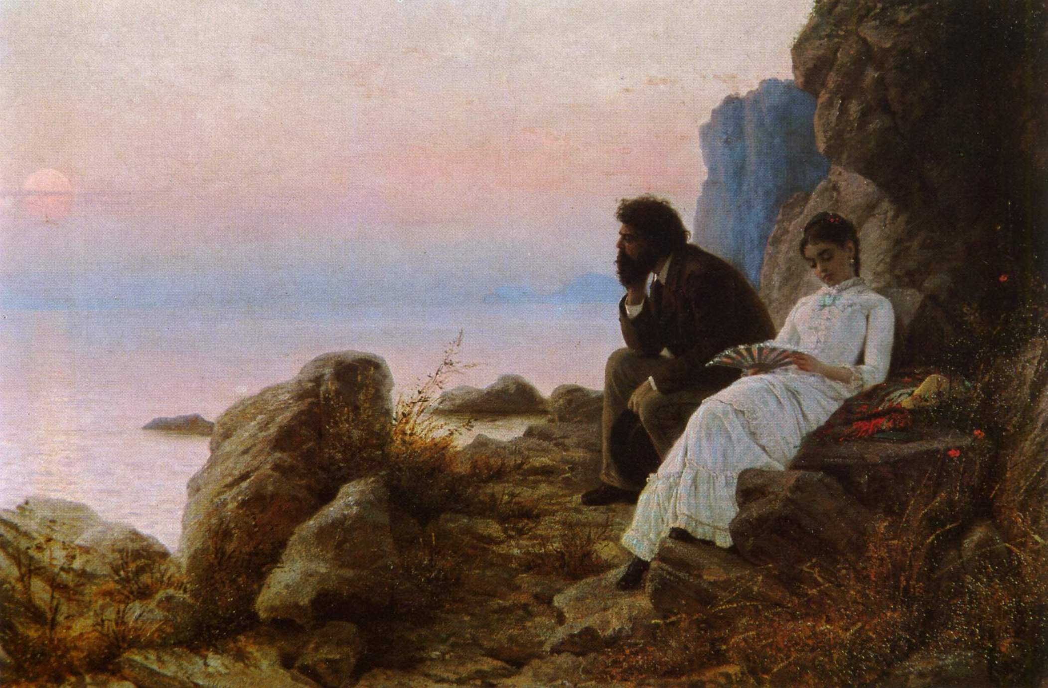 Мясоедов Г.. Сумерки  . 1880