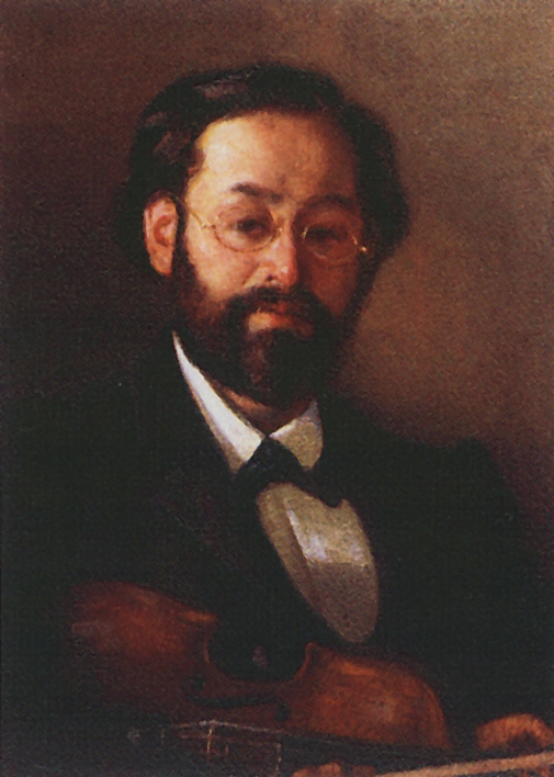 Мясоедов Г.. Портрет скрипача В.Г.Вальтера. 1902