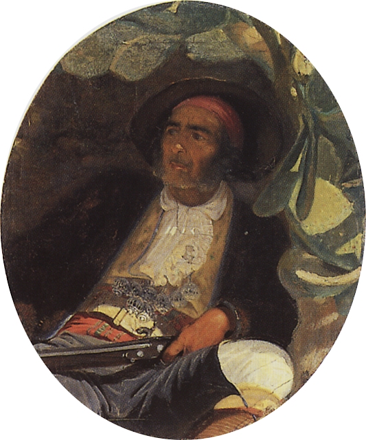 Мясоедов Г.. Испанец. 1866