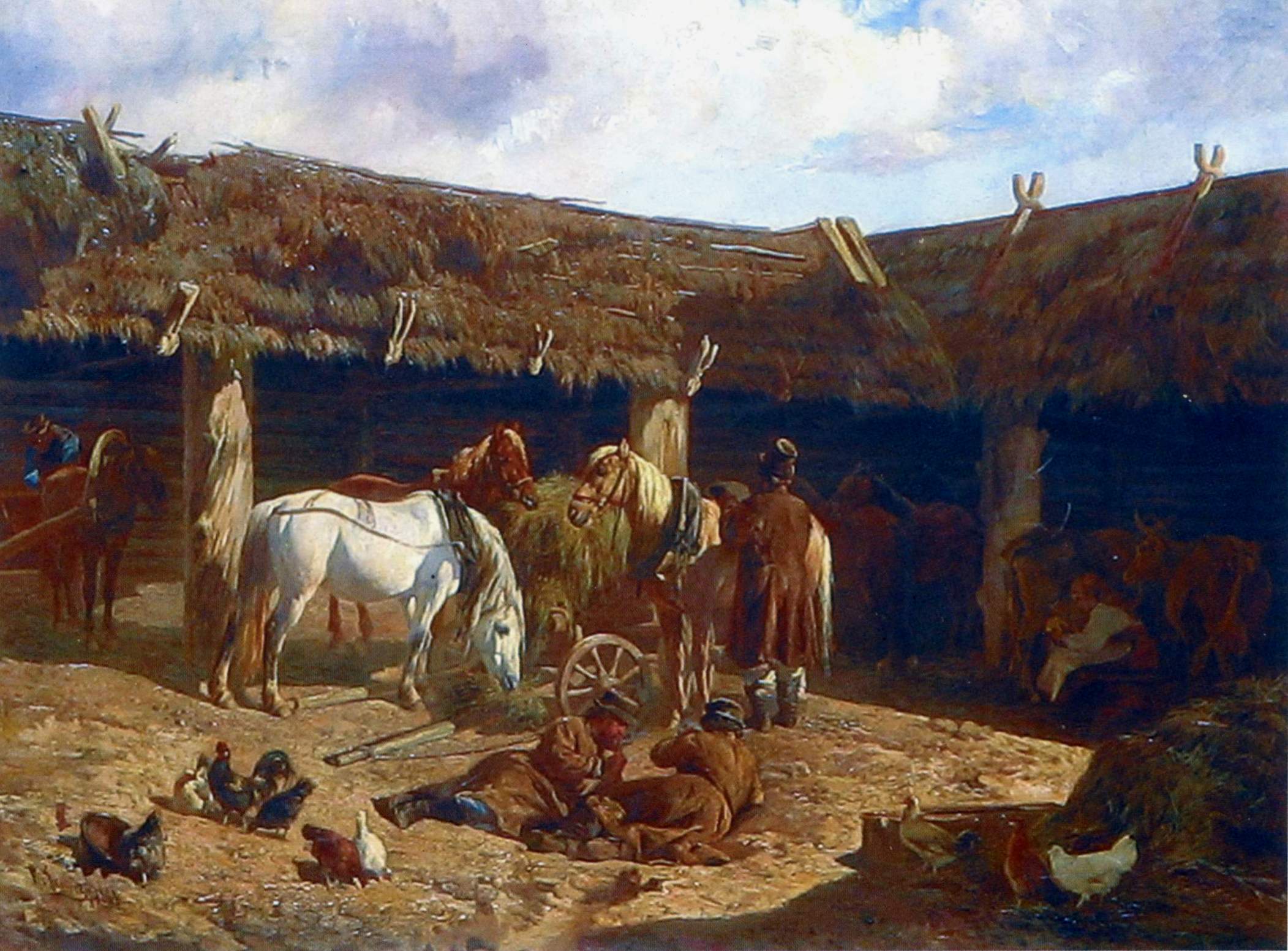 Френц Р.. Заезжий двор. 1868