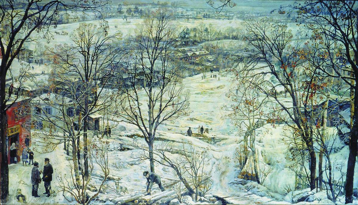 Бродский. Зима. 1919-1922