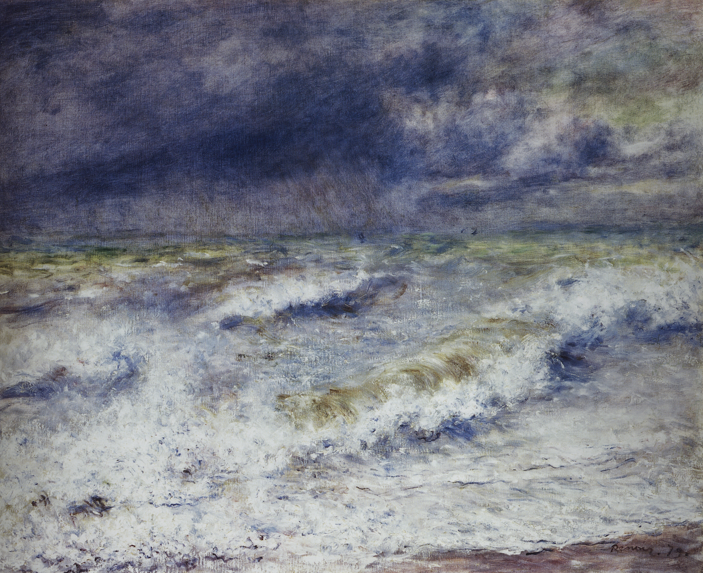 Ренуар. Море. 1879