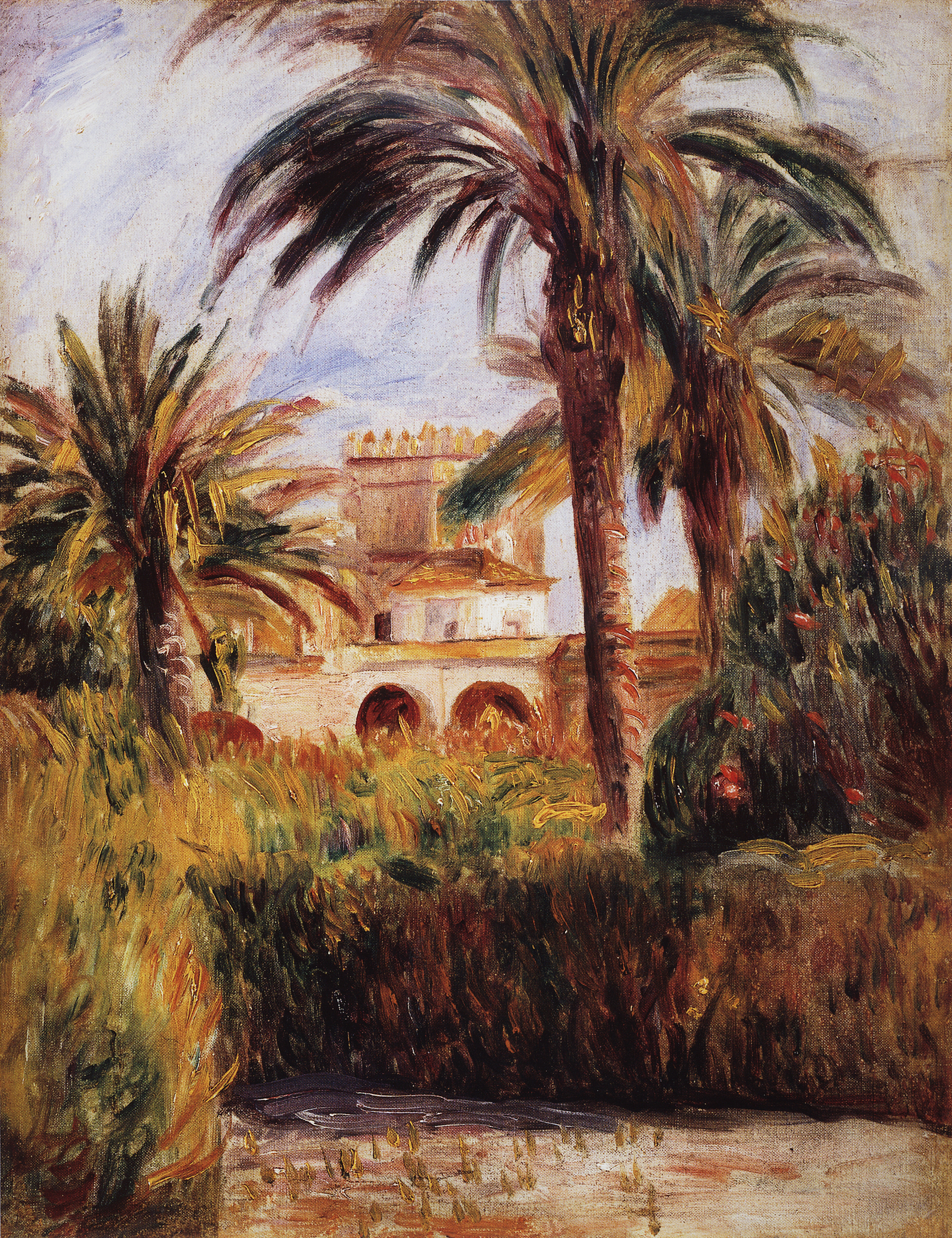 Ренуар. Опытный сад в Алжире. 1882