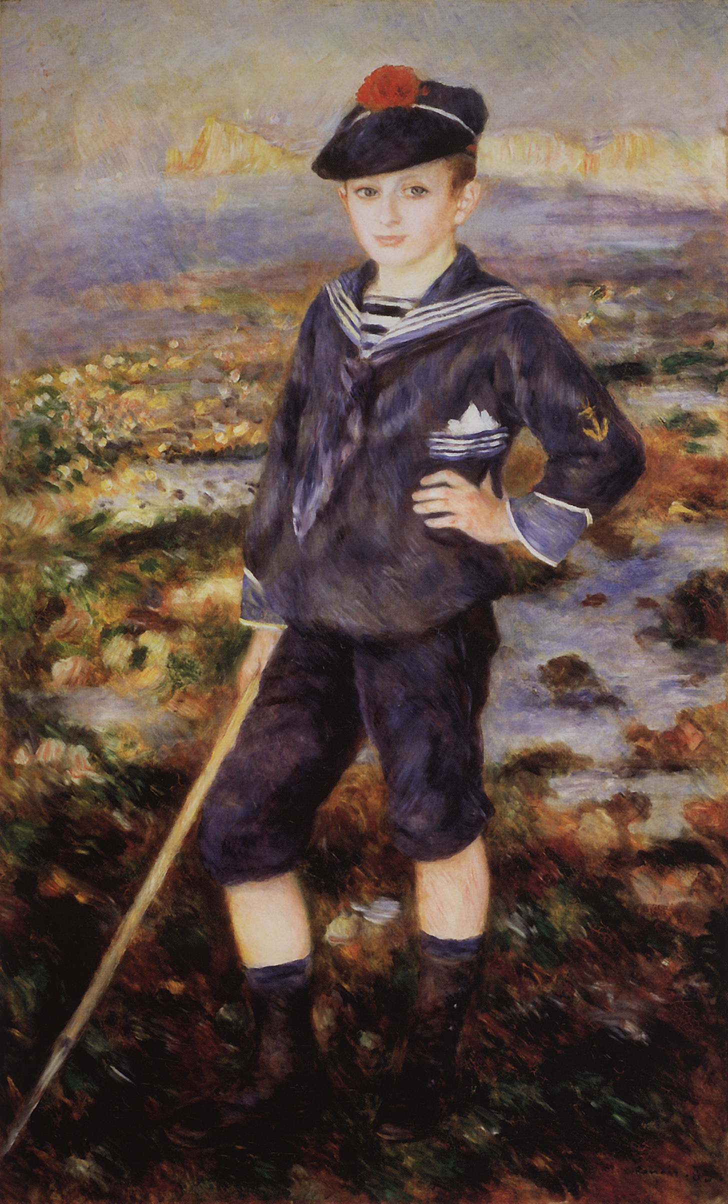 Ренуар. Мальчик в матросском костюме (Роберт Нуньес). 1883