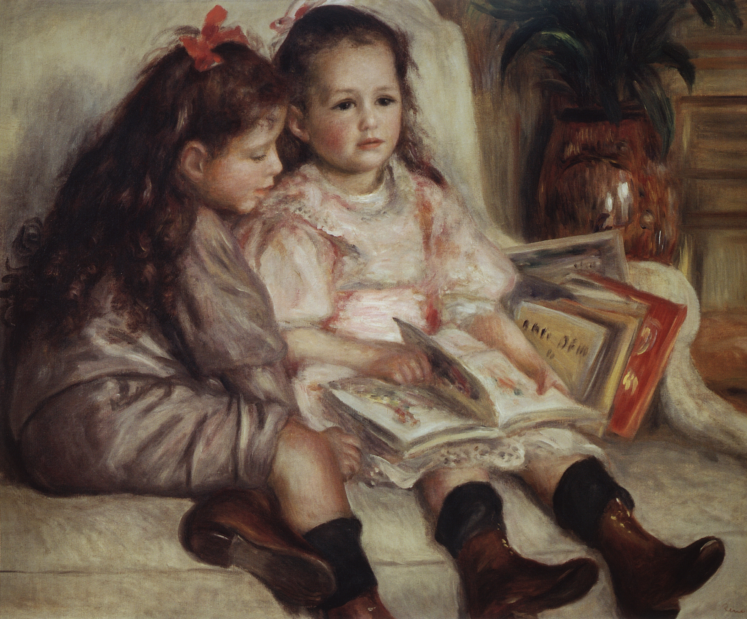 Ренуар. Портрет детей (Дети Марсьяля Кайботта). 1895