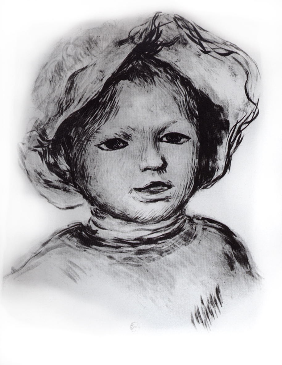 Ренуар. Пьер Ренуар, сын художника. 1893
