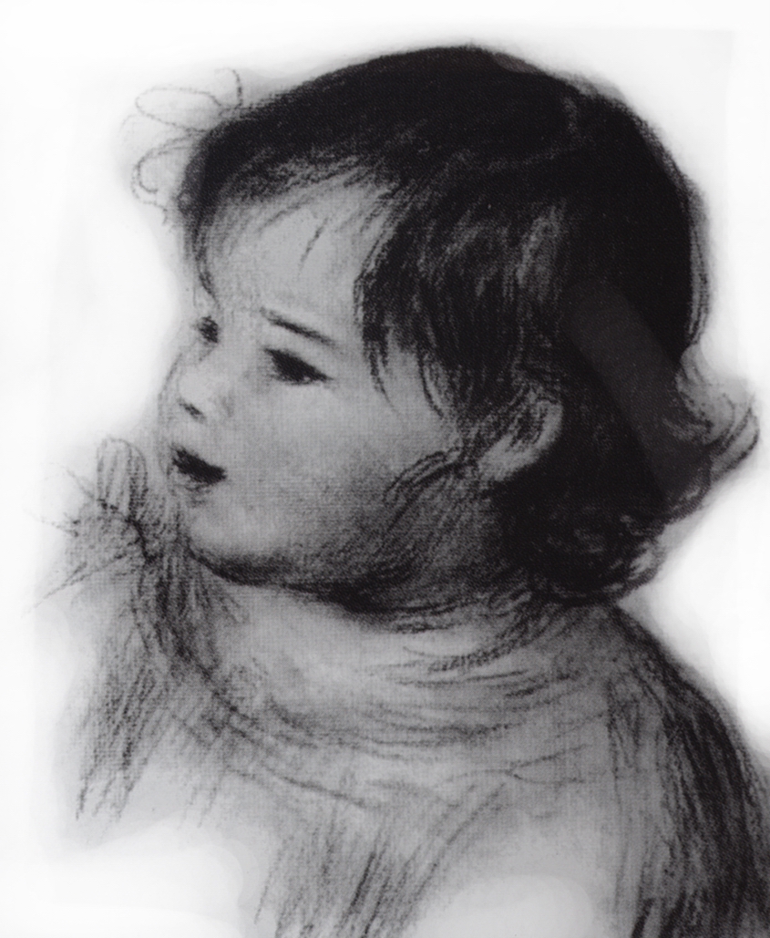 Ренуар. Портрет маленькой девочки. 1913