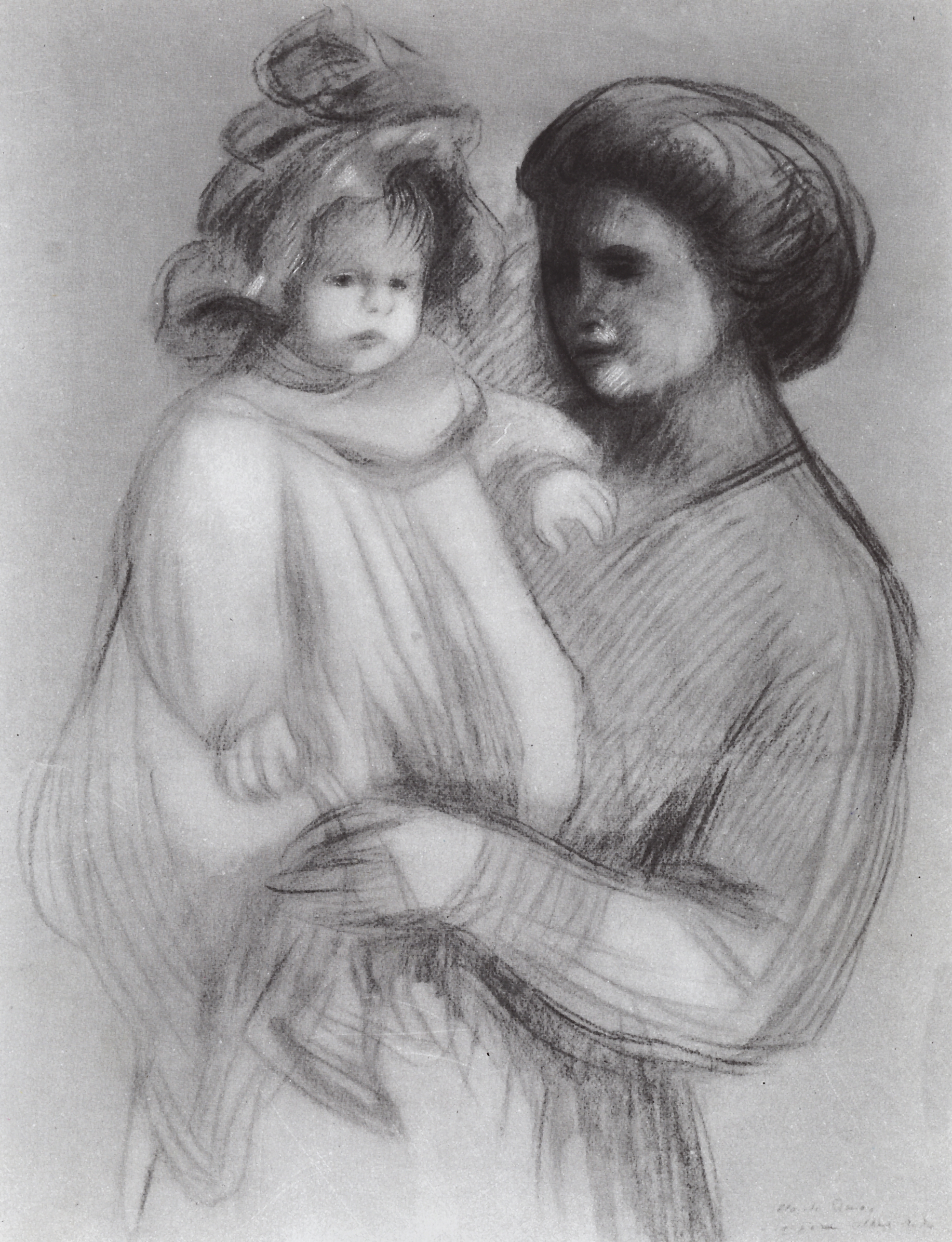 Ренуар. Мать и дитя. 1902
