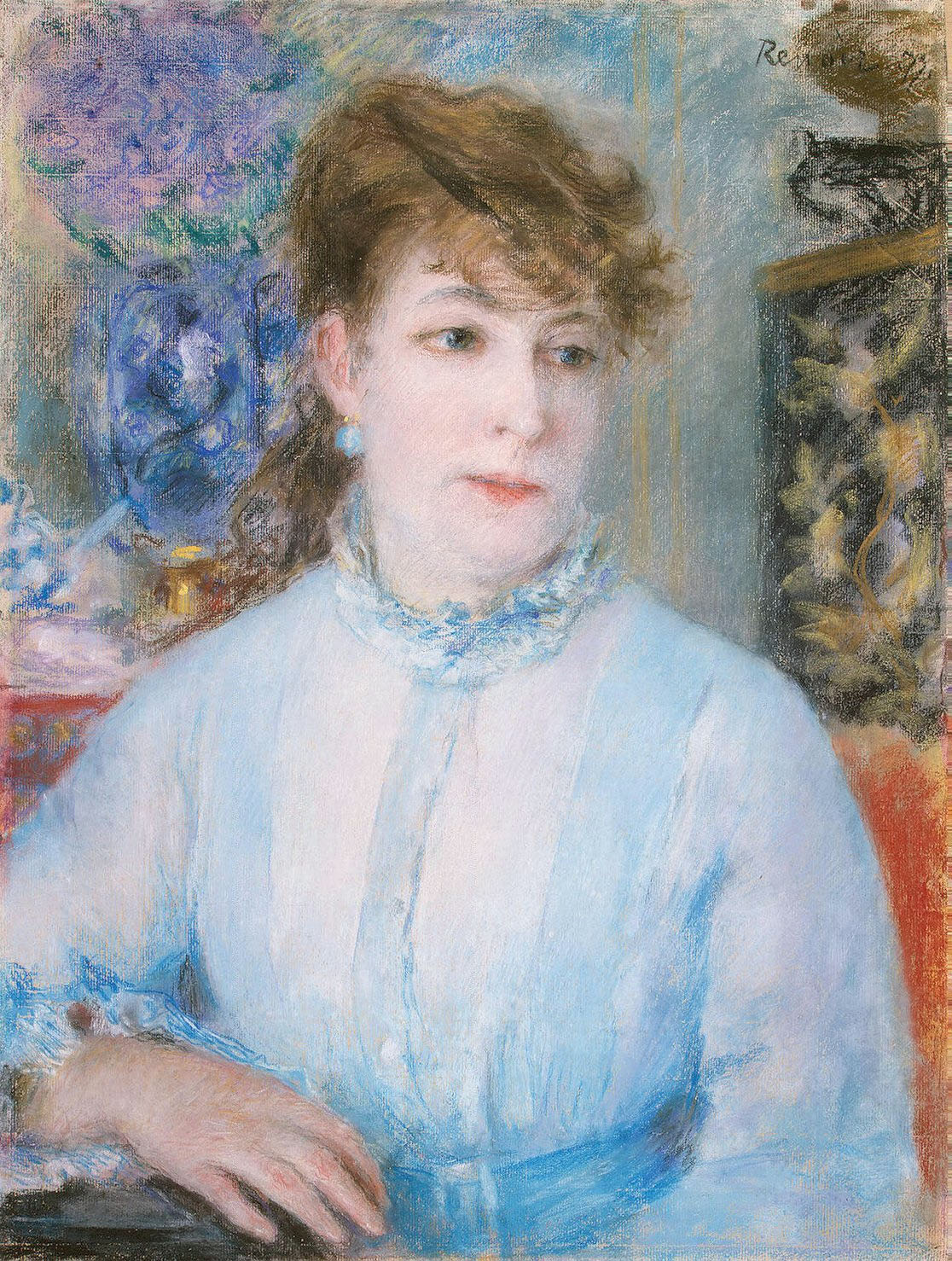 Ренуар. Женский портрет. 1877