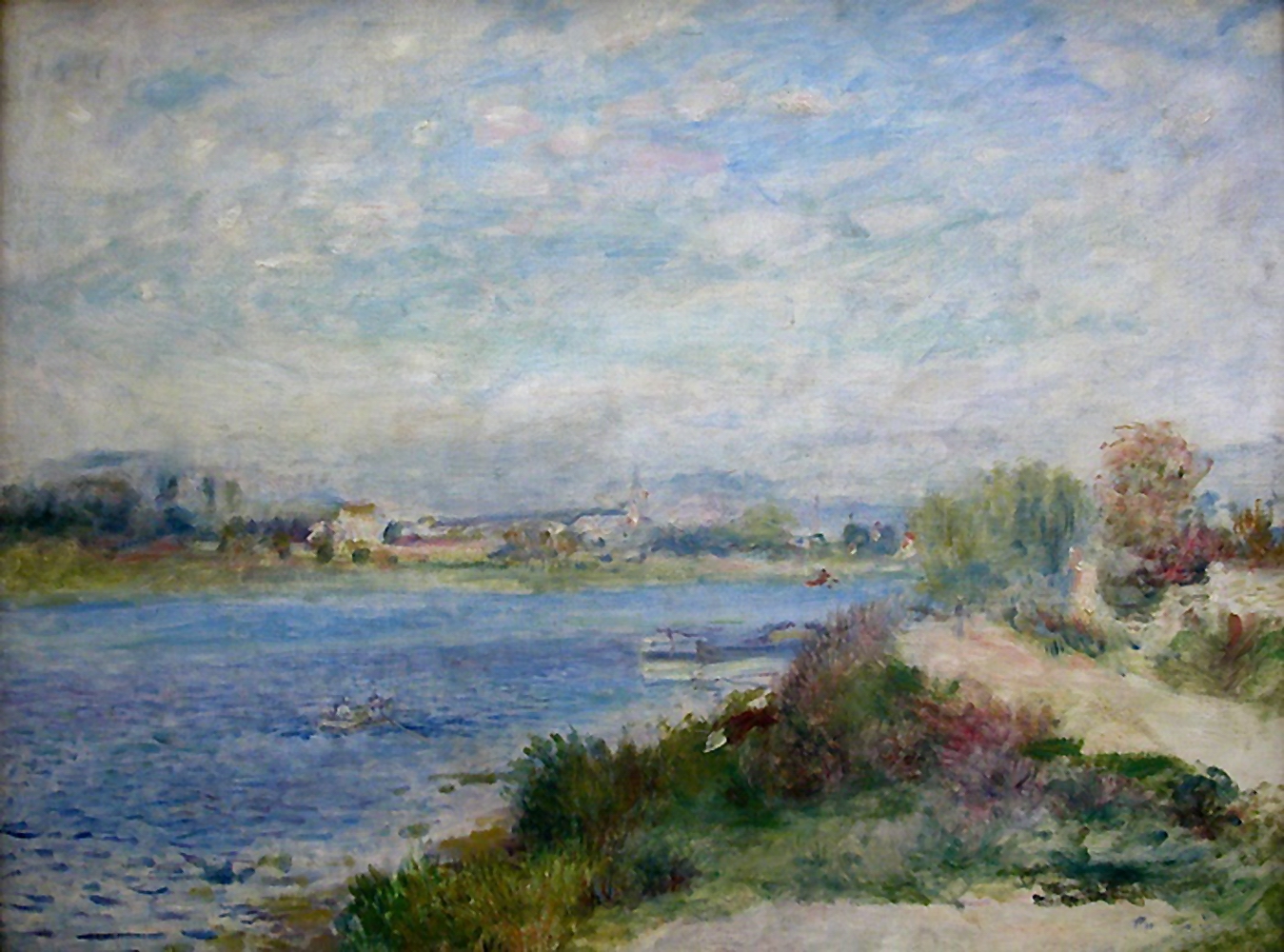 Ренуар. Сена близ Аржантея. Около 1873