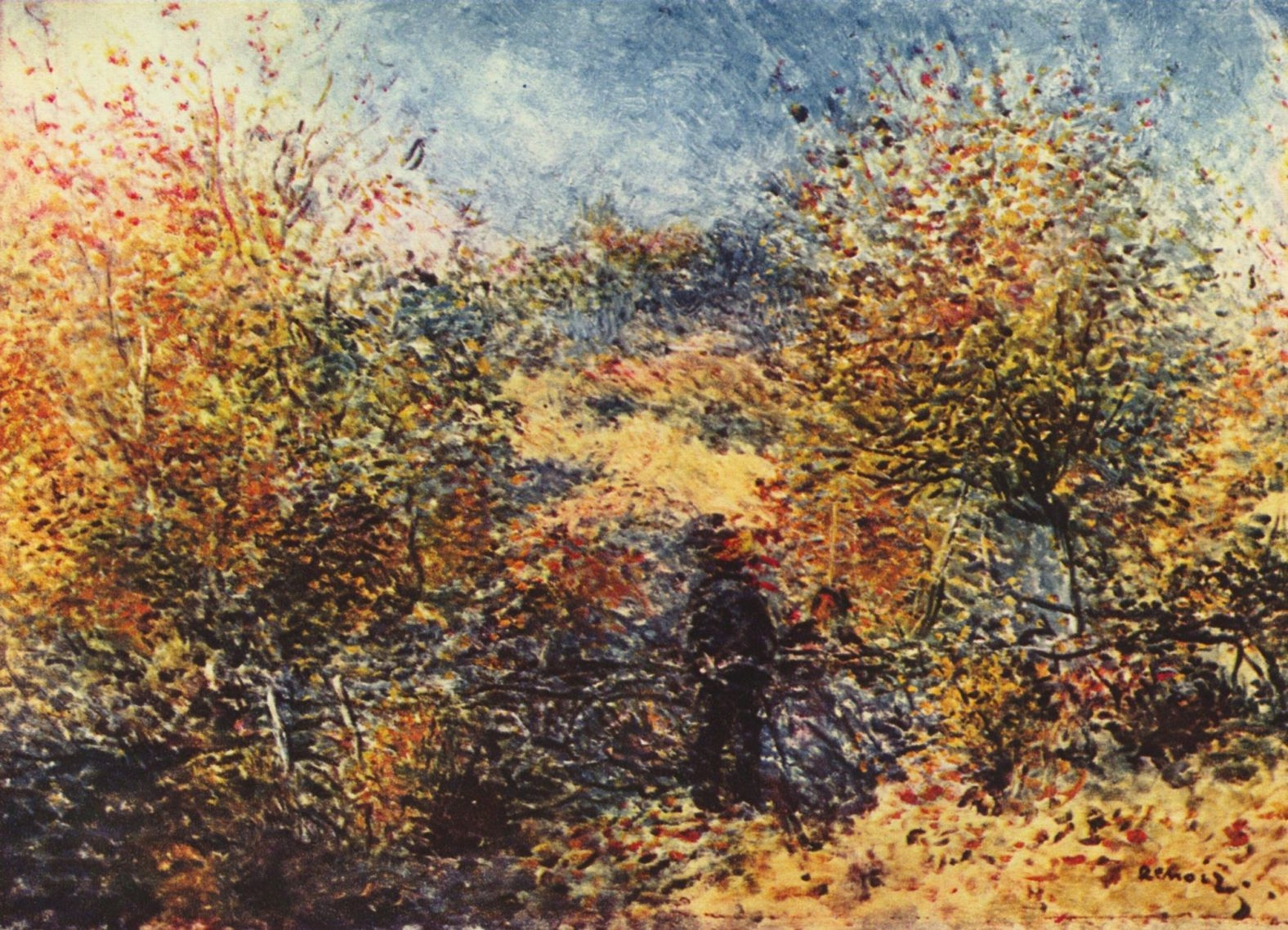 Ренуар. Весенний пейзаж. 1877