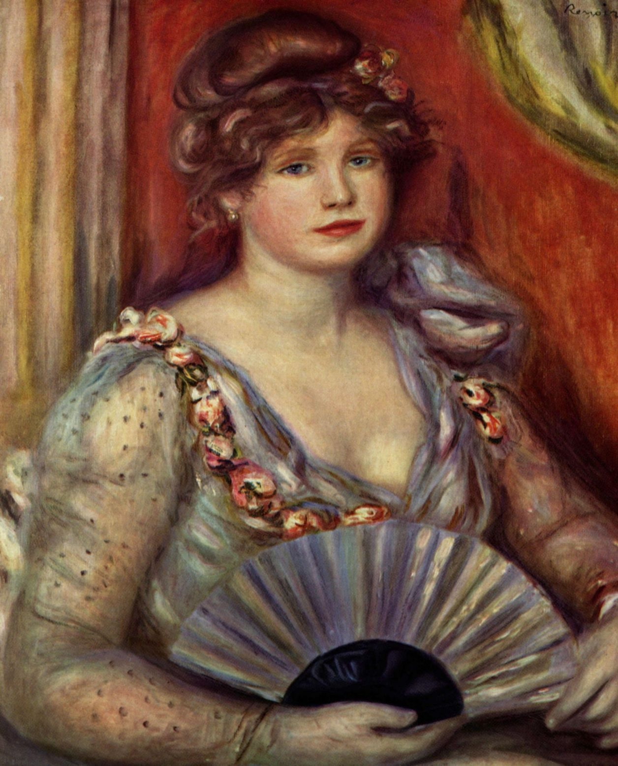 Ренуар. Дама с веером. 1908