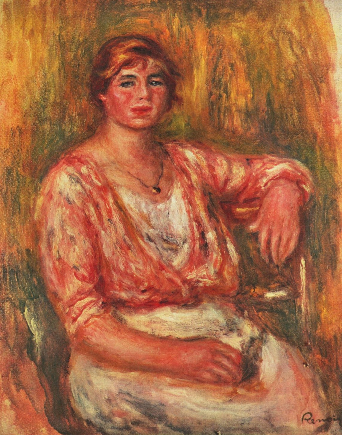 Ренуар. Доярка. 1913-1914