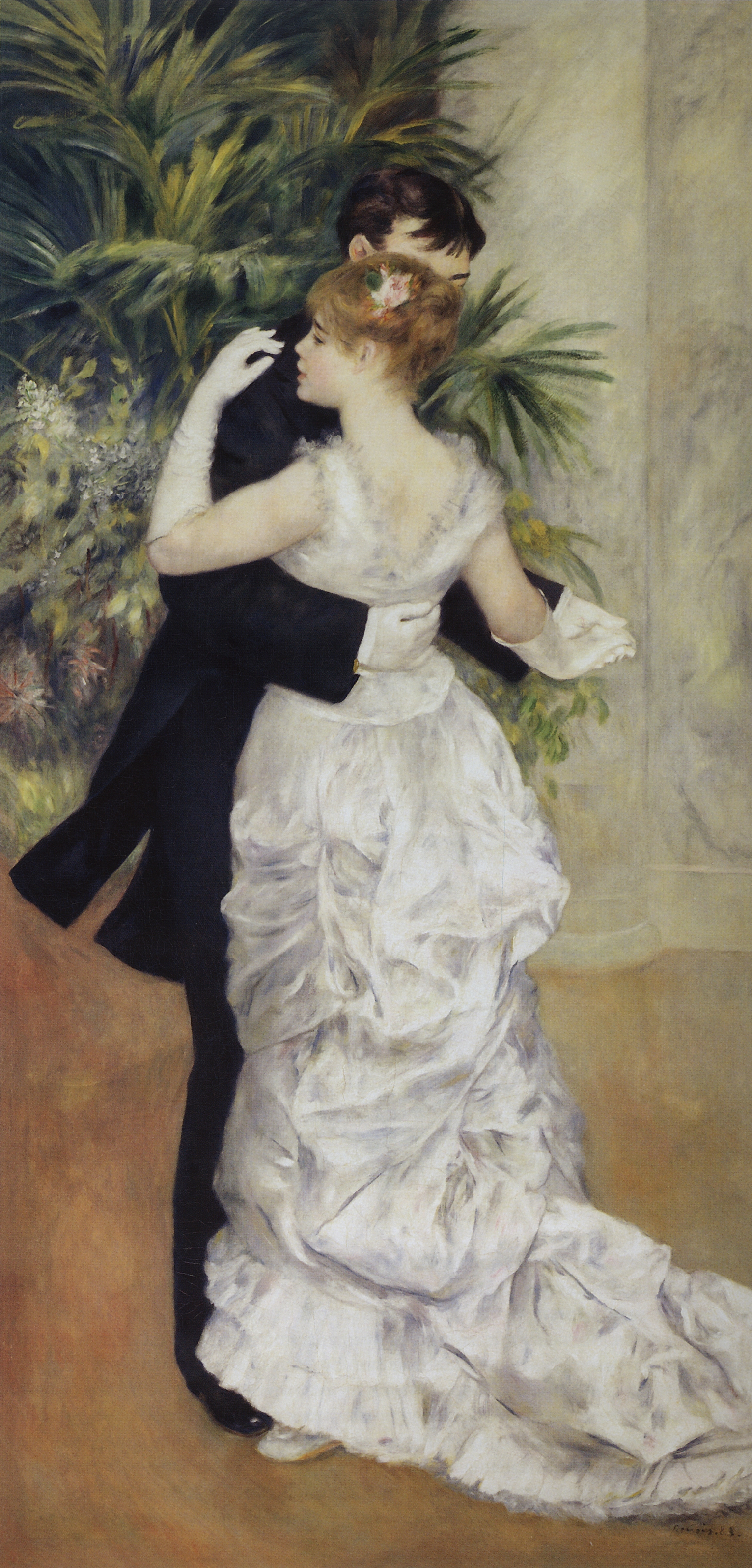 Ренуар. Танец в городе (Сюзанна Валадон и Эжен-Пьер Лестринге). 1883