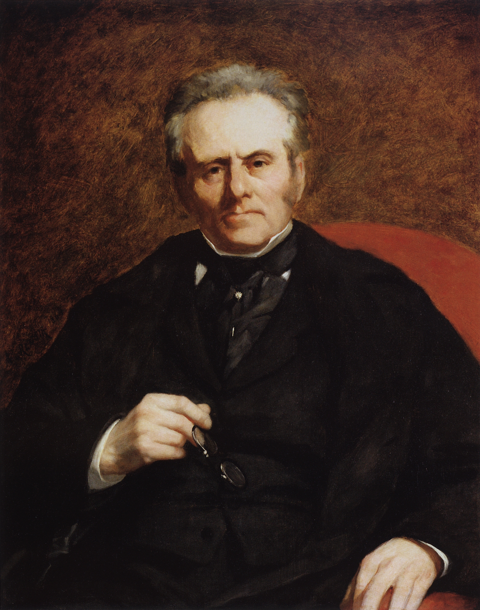 Ренуар. Портрет Вильяма Сислея. 1864