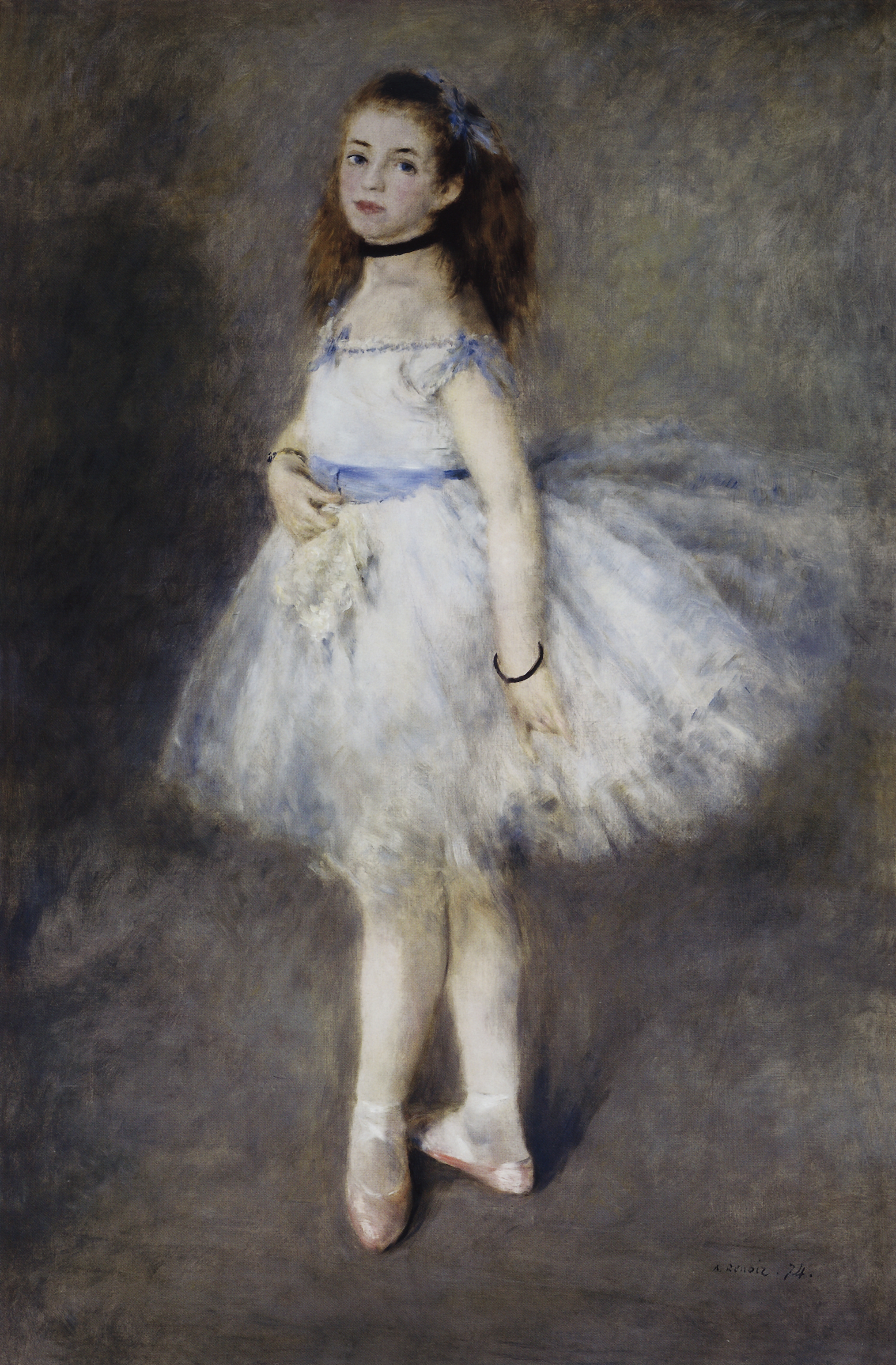 Ренуар. Танцовщица. 1874