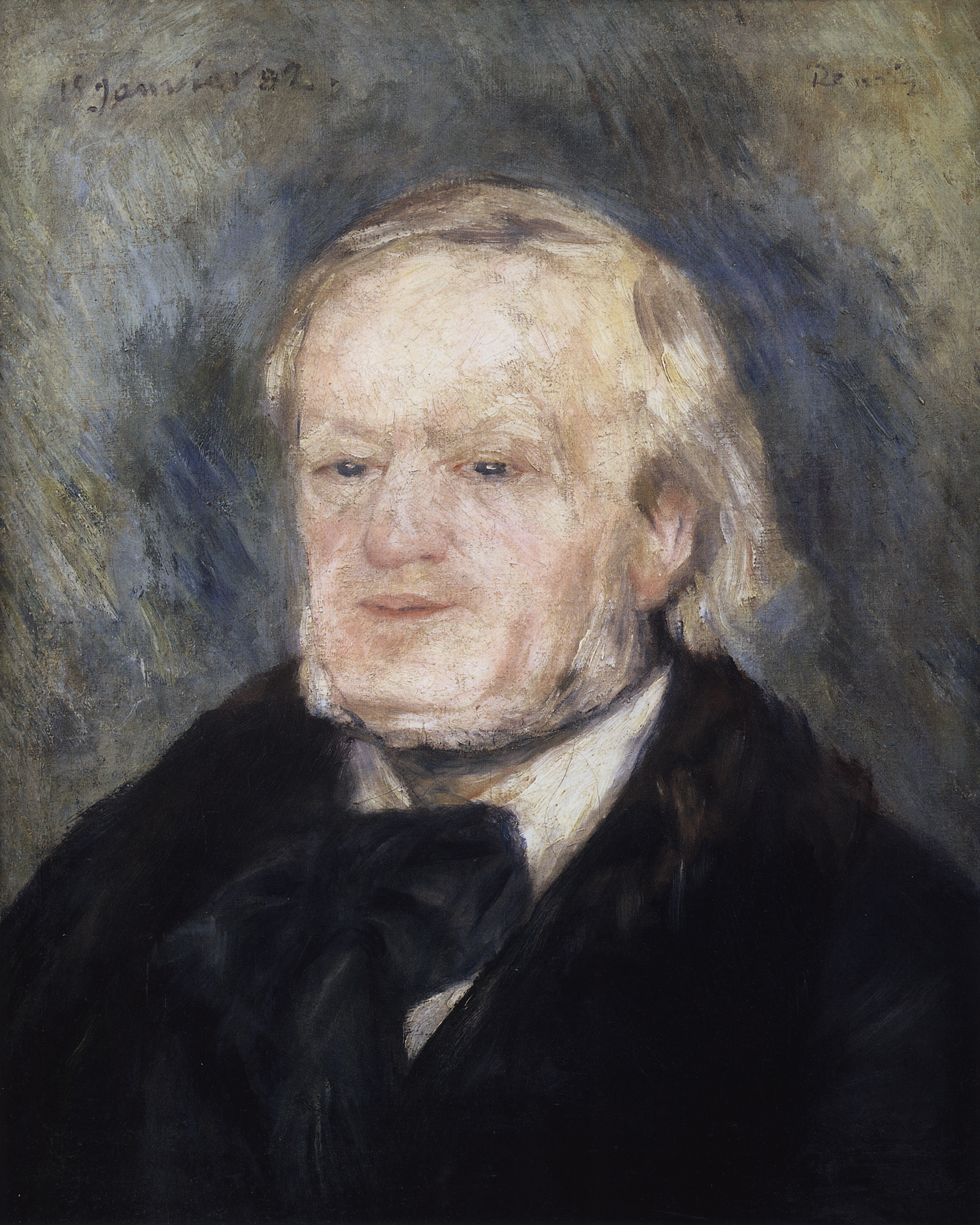 Ренуар. Портрет Рихарда Вагнера. 1882