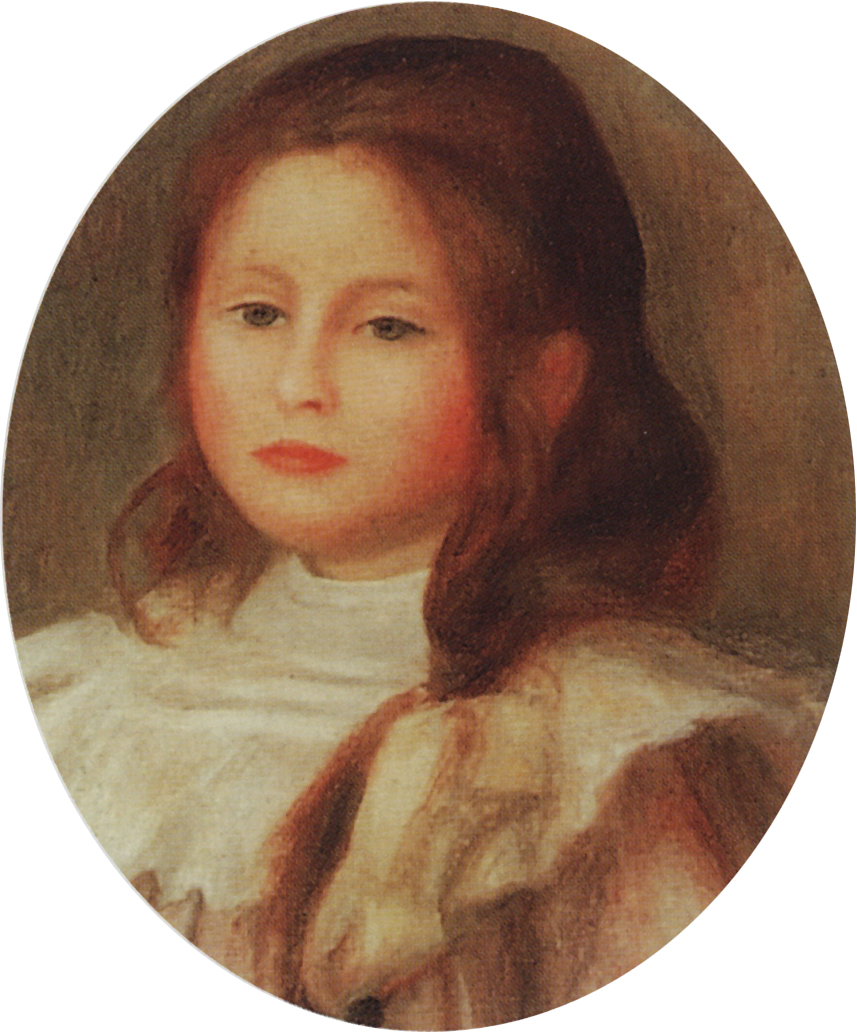 Ренуар. Портрет девочки. Ок. 1910