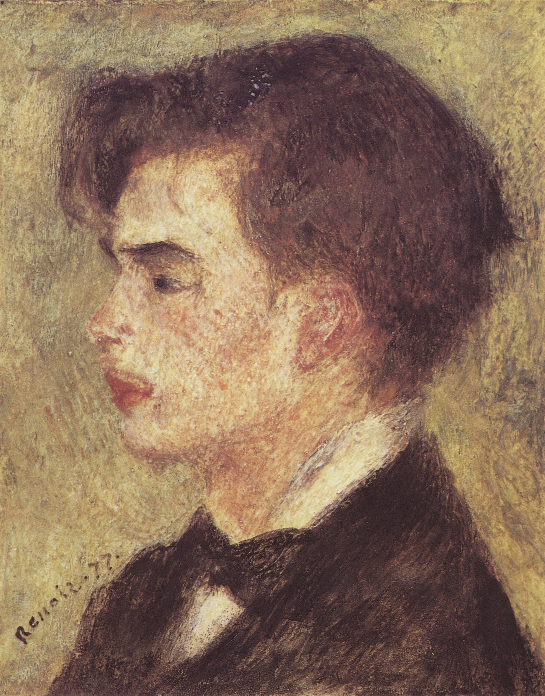 Ренуар. Портрет Жоржа Ривьера. 1877