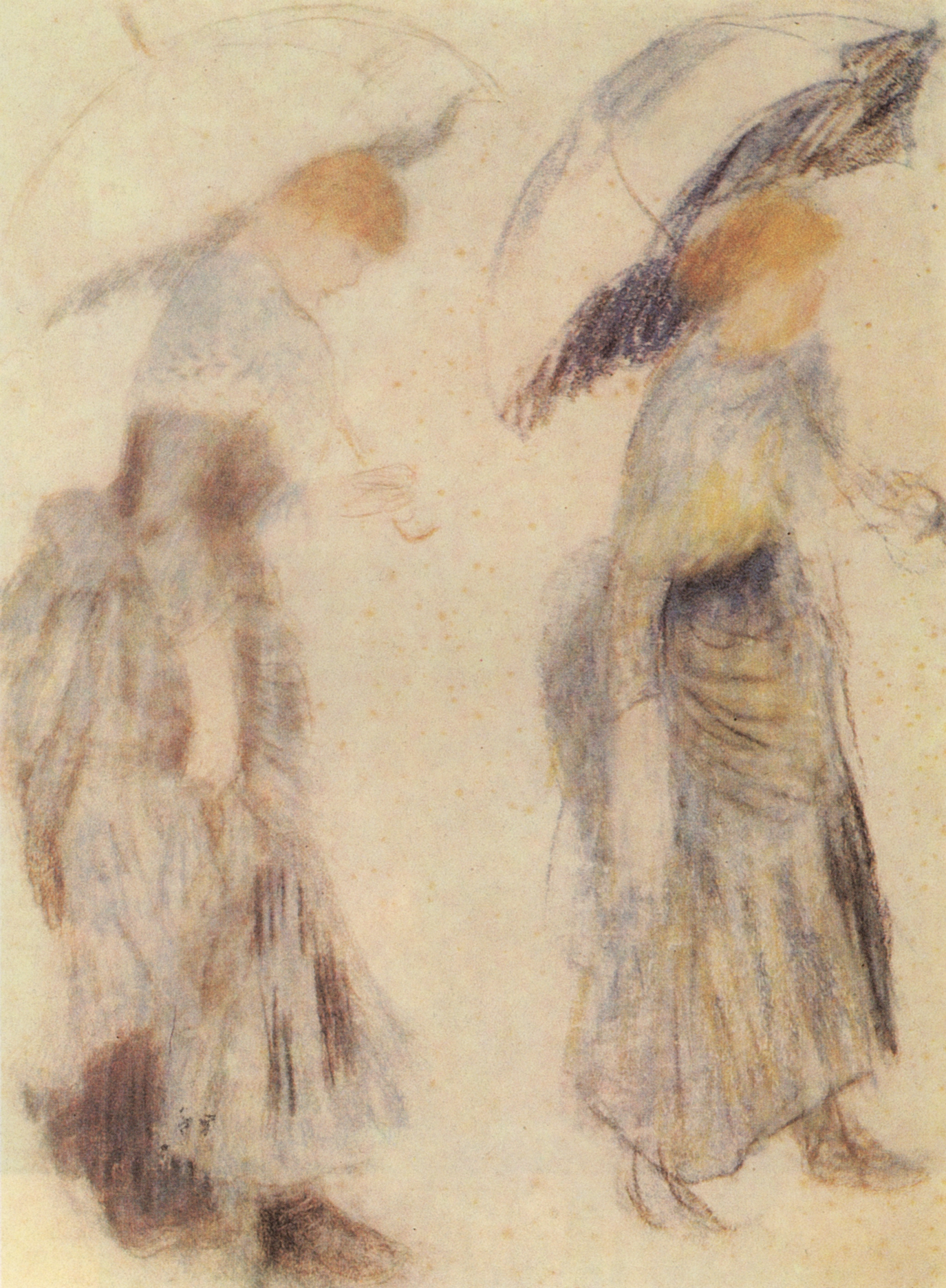 Ренуар. Две женщины с зонтиками (Прогулка). 1879