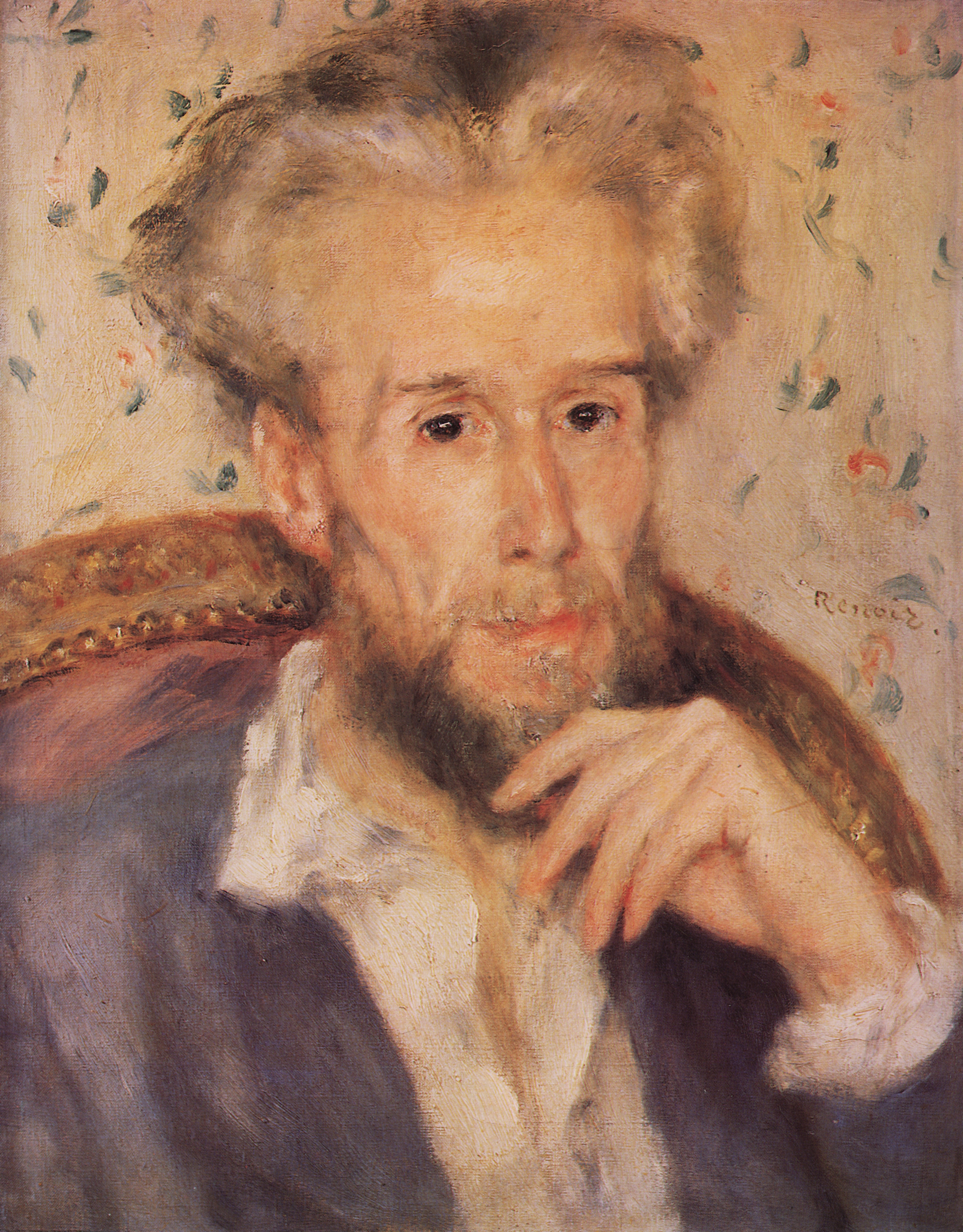 Ренуар. Портрет Виктора Шоке. 1876