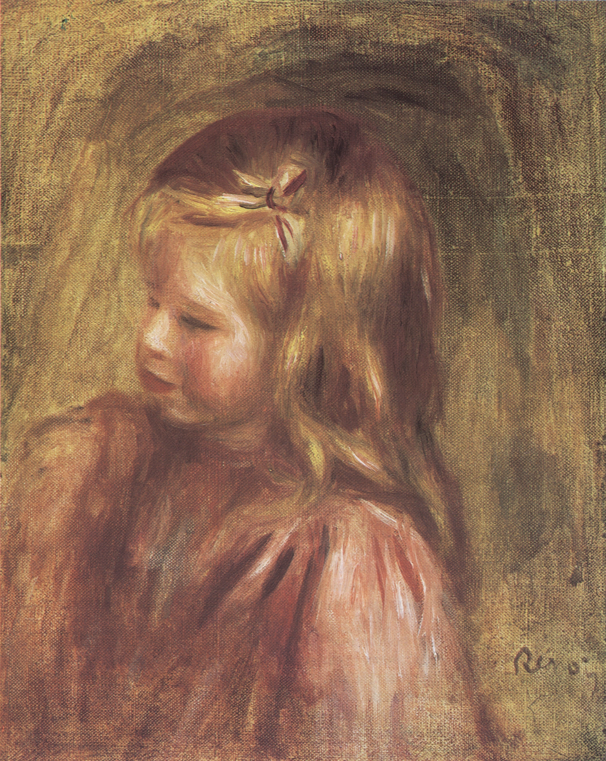 Ренуар. Портрет Коко. 1900
