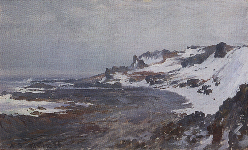 Борисов. В Кандалакшском заливе. Белое море. 1896
